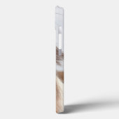 Coques Case-Mate iPhone Headshot islandais blanc de cheval (Verso / Gauche)