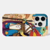 Coques Case-Mate iPhone "Healer Gecko – Medieval Fantasy Reptile" (Verso (horizontal))