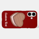 Coques Case-Mate iPhone Heart Biscuit (Verso (horizontal))