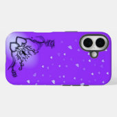 Coques Case-Mate iPhone Heart with Flower and Butterfly (Verso (horizontal))