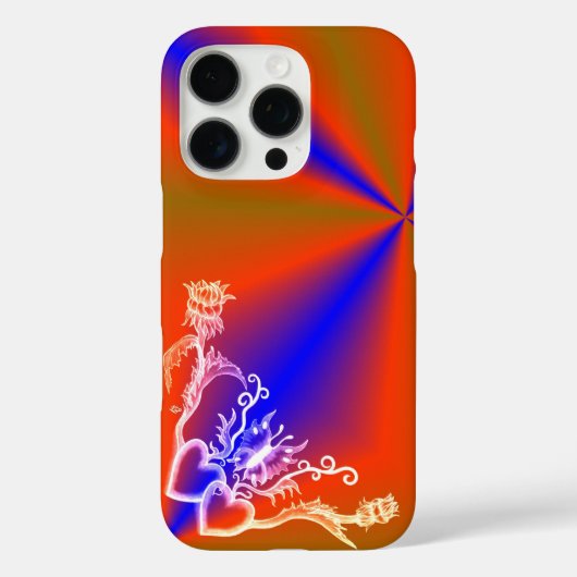 Coques Case-Mate iPhone Heart with Flower and Butterfly (Verso)
