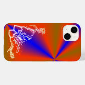 Coques Case-Mate iPhone Heart with Flower and Butterfly (Verso (horizontal))