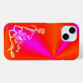 Coques Case-Mate iPhone Heart with Flower and Butterfly (Verso (horizontal))