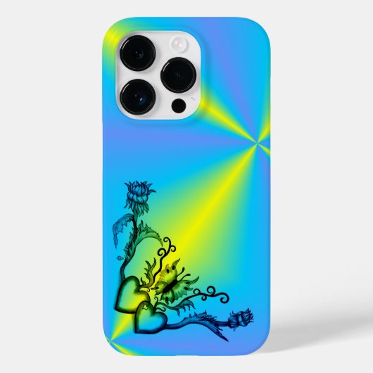 Coques Case-Mate iPhone Heart with Flower and Butterfly (Verso)