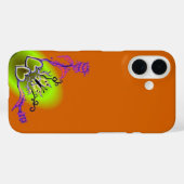Coques Case-Mate iPhone Heart with Flower and Butterfly (Verso (horizontal))