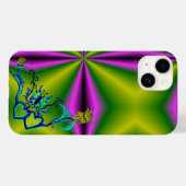 Coques Case-Mate iPhone Heart with Flower and Butterfly (Verso (horizontal))