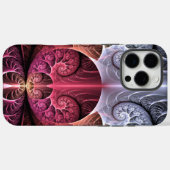 Coques Case-Mate iPhone Heartbeat, Abstrait surreal Imaginaire Fractal Art (Verso (horizontal))