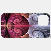 Coques Case-Mate iPhone Heartbeat, Abstrait surreal Imaginaire Fractal Art (Verso (horizontal))