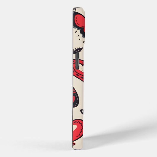 Coques Case-Mate iPhone Hearts Galore (Verso / Droite)