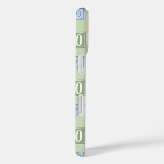 Coques Case-Mate iPhone Hedwig Post Letter Block Pattern (Verso / Droite)