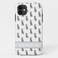 Heeler pour chien de garde personnalisé (Tan noir