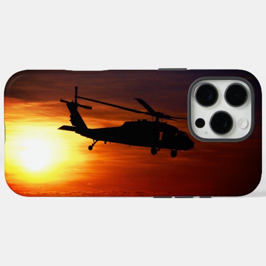Coques Case-Mate iPhone Hélicoptère (Verso (horizontal))