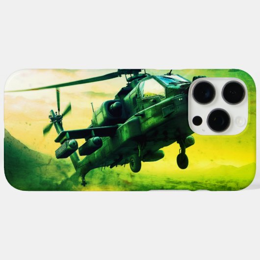 Coques Case-Mate iPhone Hélicoptère (Verso (horizontal))