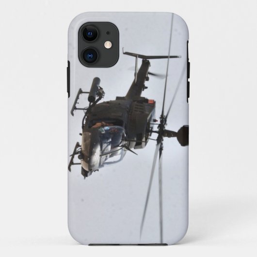 COQUES Case-Mate iPhone HÉLICOPTÈRE DE SCOUT D'IPHONE5 OH-58D (Dos)