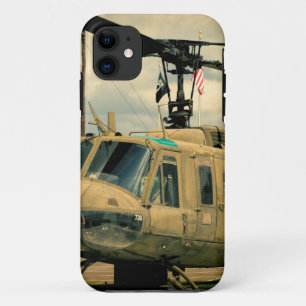 Etui iPhone Case-Mate Hélicoptère vintage de militaires de l'ère Uh-1