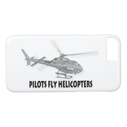 Coques Case-Mate iPhone Hélicoptères Pilot (Dos (Horizontal))
