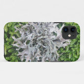 Coques Case-Mate iPhone Hellgraue Flechte auf hübschem Moos (Dos (Horizontal))