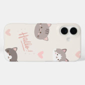 Coques Case-Mate iPhone Hello Kitty Minimalist - Téléphone (Verso (horizontal))