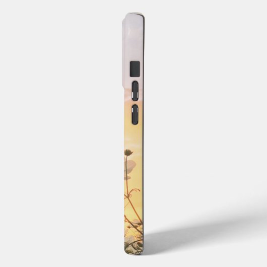 Coques Case-Mate iPhone Hello Spring, Boho Wildflower Sunset (Verso / Gauche)