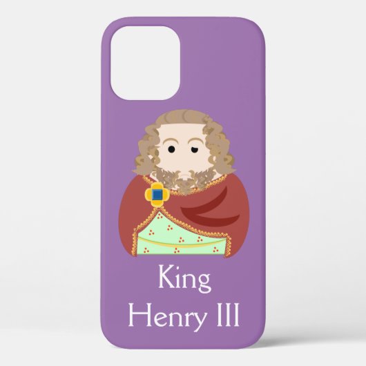 Coques Case-Mate iPhone Henri III d'Angleterre (Verso)