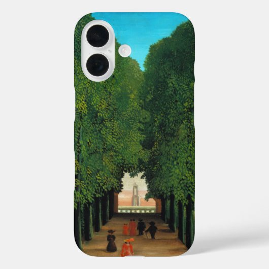 Coques Case-Mate iPhone Henri Rousseau, Allée dans le parc à Saint-Cloud (Verso)