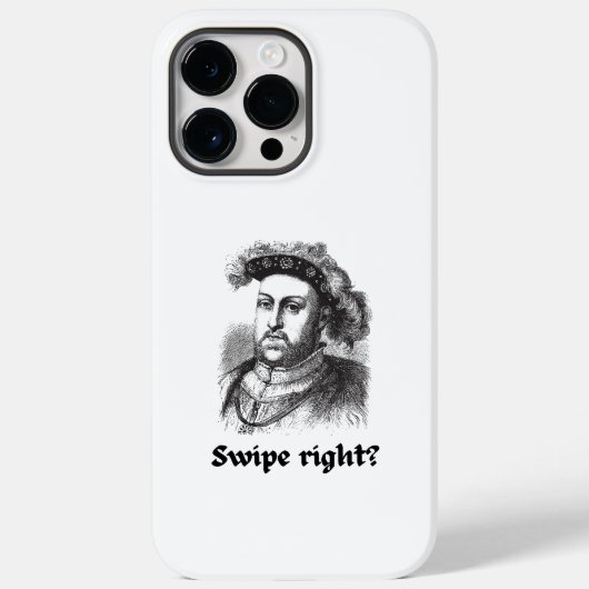 Coques Case-Mate iPhone Henry VIII - Swipe, n'est-ce pas ? (Verso)
