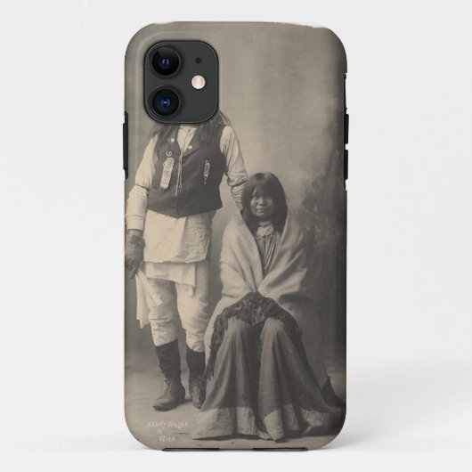 Coques Case-Mate iPhone Henry_Wilson_et_Wife_Mojave_Apache (Dos)