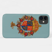 Coques Case-Mate iPhone Héraldique avec la couronne (Dos (Horizontal))