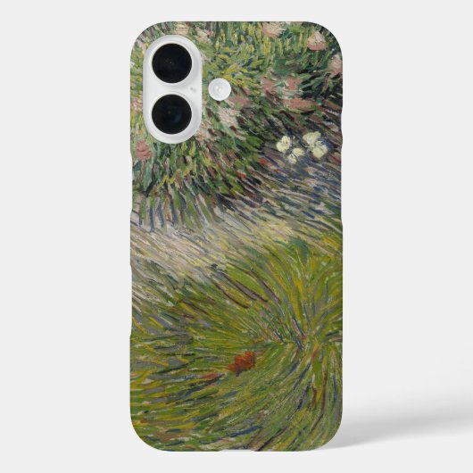Coques Case-Mate iPhone Herbe et Papillons de Vincent van Gogh (Verso)