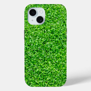 Coque Pour iPhone 15 Herbe verte