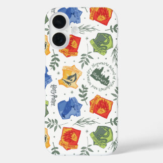Coques iPhone 16 Herbologie Magique Motif Maisons HOGWARTS™