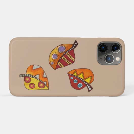 Coques Case-Mate iPhone Herbstblätter (Dos (Horizontal))