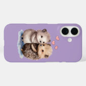 Coques Case-Mate iPhone Hérisson adorable (Verso (horizontal))