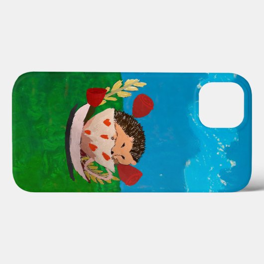 Coques Case-Mate iPhone Hérisson bébé (Verso (horizontal))
