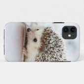 Coques Case-Mate iPhone Hérisson mignon de bébé (Dos (Horizontal))