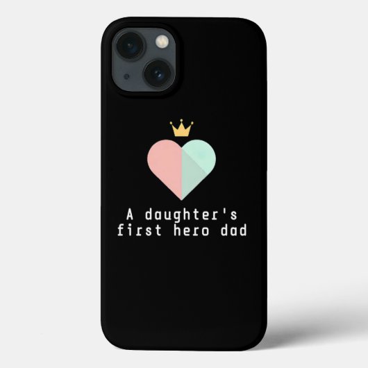 Coques Case-Mate iPhone Hero Papa Coeur Téléphone Case Mignonne Père's Day (Verso)