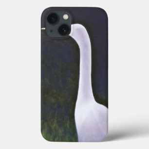 iPhone 13 Case Héron blanc