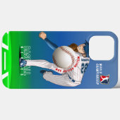 Coques Case-Mate iPhone Héros de baseball avec bras de millions de dollars (Verso (horizontal))