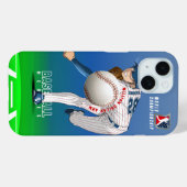Coques Case-Mate iPhone Héros du baseball avec Million Dollar Arm | (Verso (horizontal))