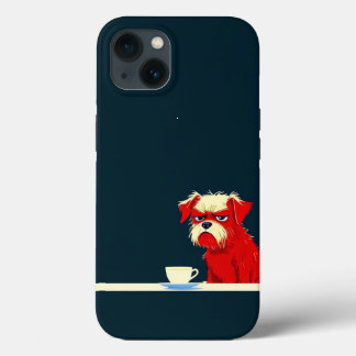 Case-Mate iPhone Case Heure de café de chien grumpy - Cas de téléphone m