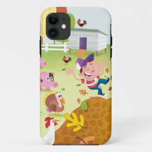 Coque iPhone 11 Heure de compter - la basse cour