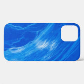 Coques Case-Mate iPhone Heure d'été des vagues bleues océaniques (Verso (horizontal))
