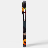 Coques Case-Mate iPhone Heure d'Halloween (Pour elle) (Verso / Gauche)