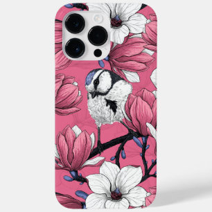 Coque Pour Pour iPhone 14 Pro Max Heure du printemps en rose