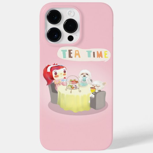 Coques Case-Mate iPhone Heure du thé (Verso)