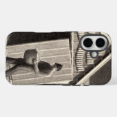 Coques Case-Mate iPhone Heure et récolte des semences par Grant Wood (Verso (horizontal))