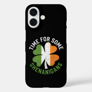 Coques iPhone 16 Heure pour certains Shenanigans Clover St Patrick'