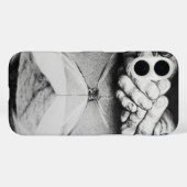 Coques Case-Mate iPhone Heure Temps Sable Mains Dessin Surreal Dark Art (Verso (horizontal))