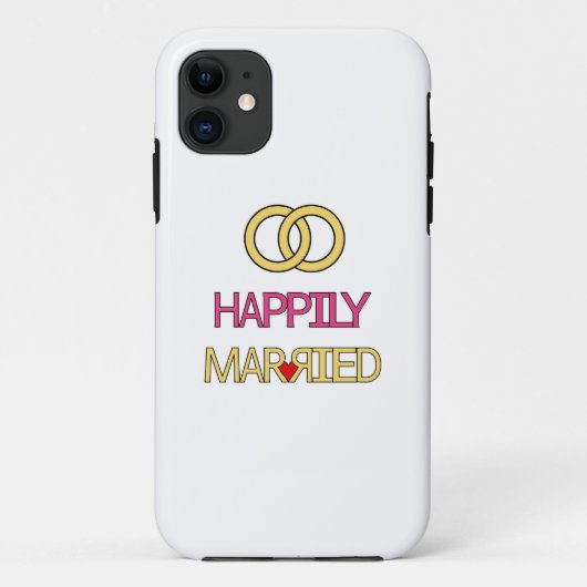 Coques Case-Mate iPhone Heureusement marié (Dos)