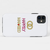 Coques Case-Mate iPhone Heureusement marié (Dos (Horizontal))